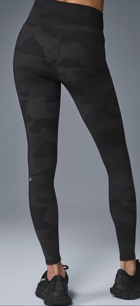 ALO YOGA High Waist Camo Vapor 28