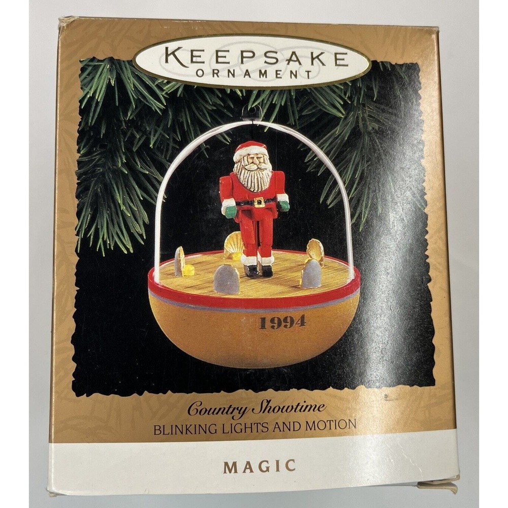 Hallmark Keepsake Country Showtime Magic Christmas Ornament