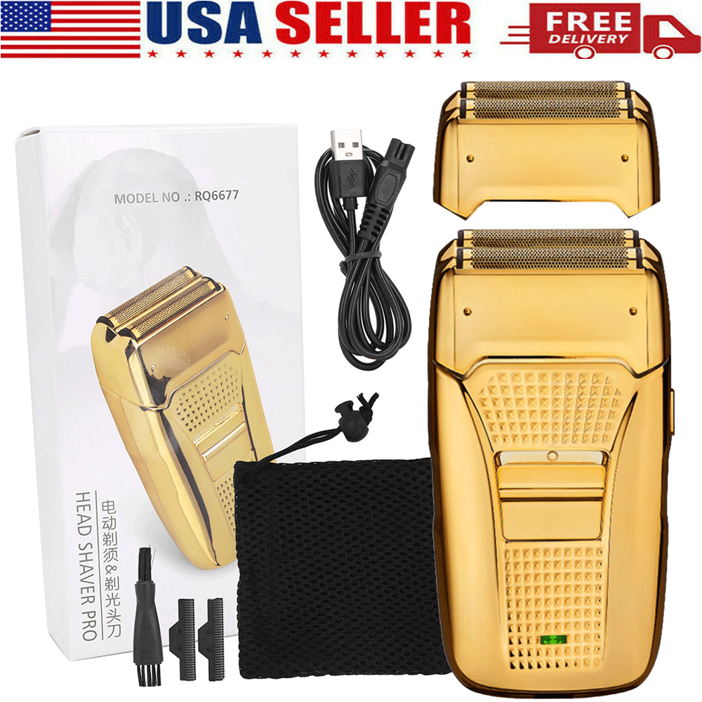 Powerful Electric Shaver Beard Trimmer USB Rechargeable Cordless Razor USA Ship