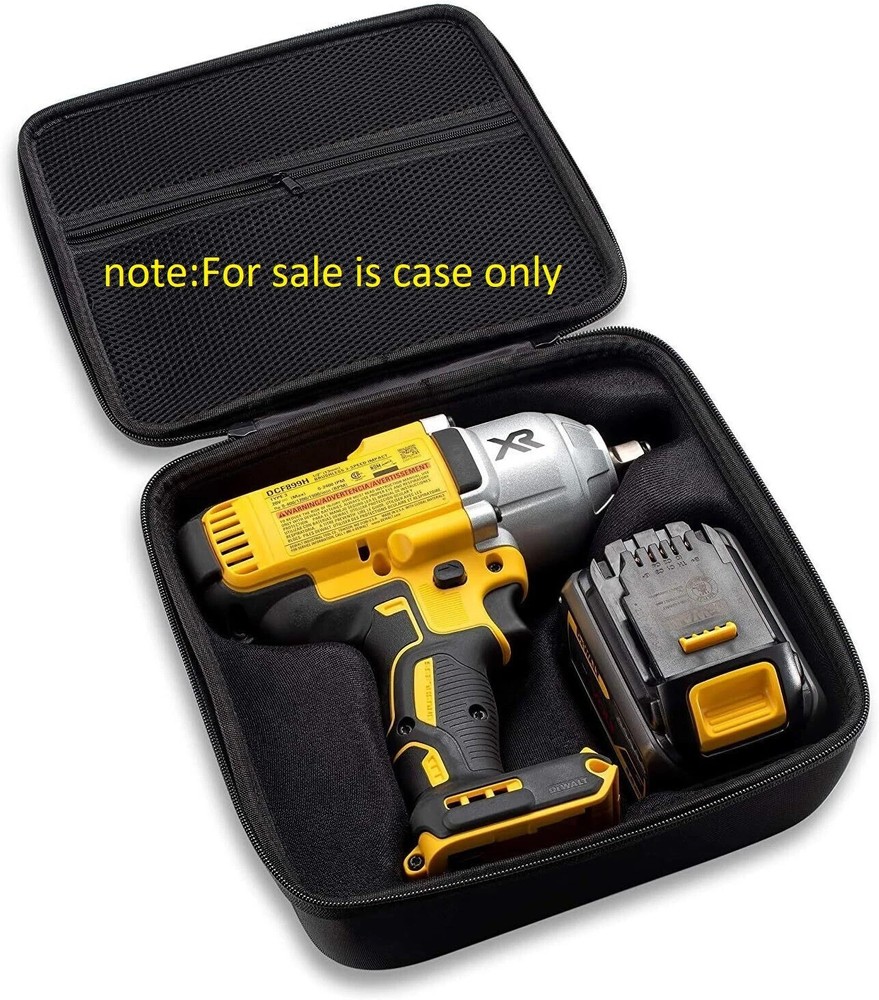 Dewalt DCF899B/899HB Impact Wrench Hard Storage Case – Durable Waterproof Protective Bag