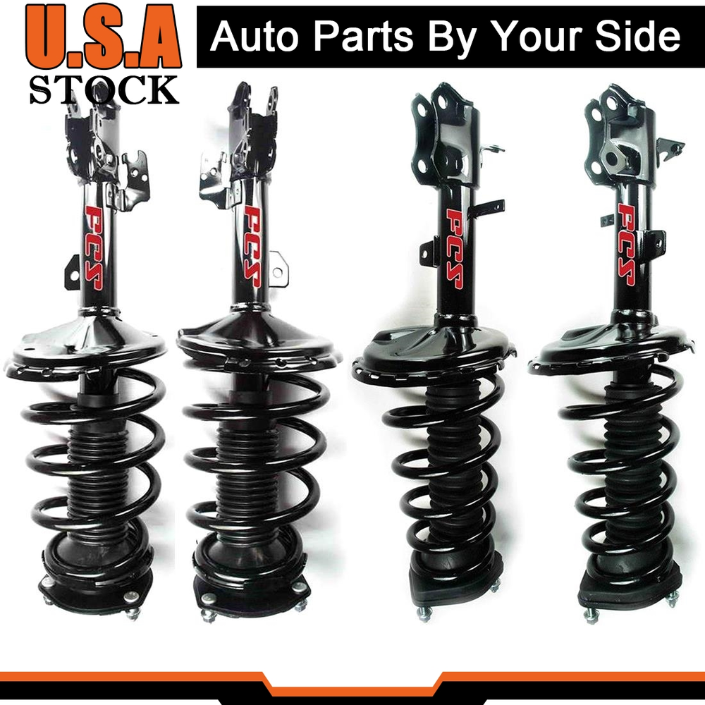 Front & Rear Struts For 2004-2007 Toyota Highlander 2.4L 4X4