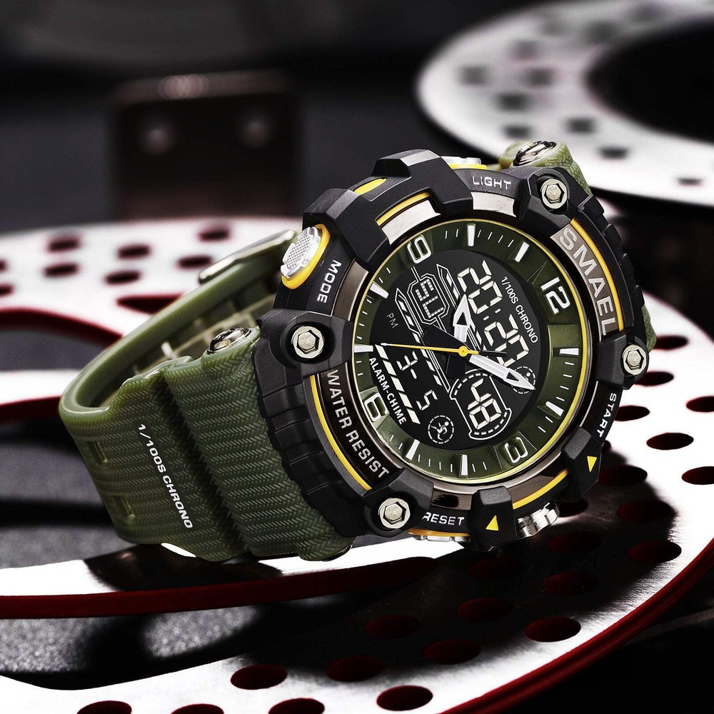 Luminous Waterproof Sports Watch for Outdoor Activities - Multiple Color Options