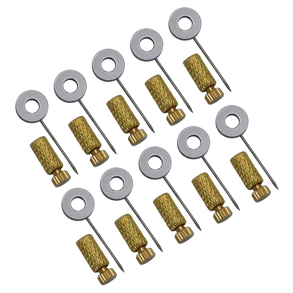 10pcs Leather Suture Positioning Needles for DIY Crafting and Repair