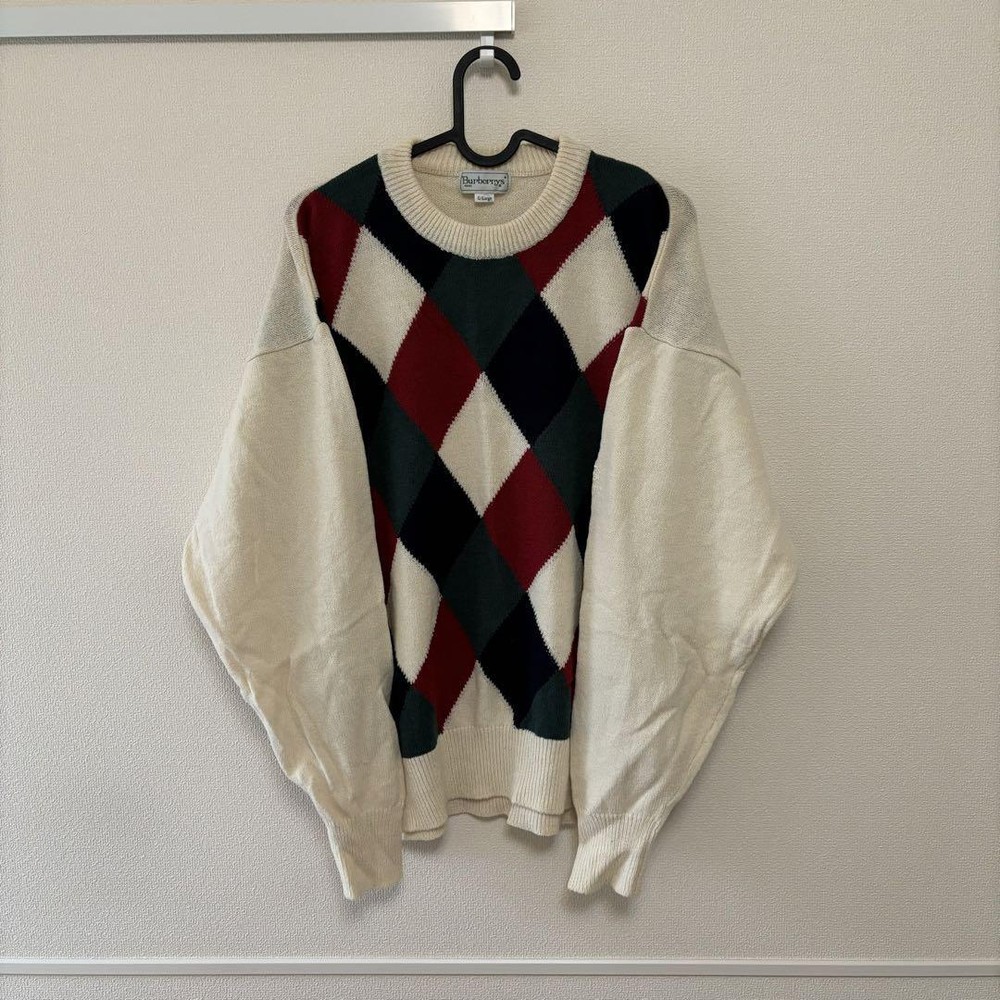 Burberry knit sweater Men's Fashion from Japan