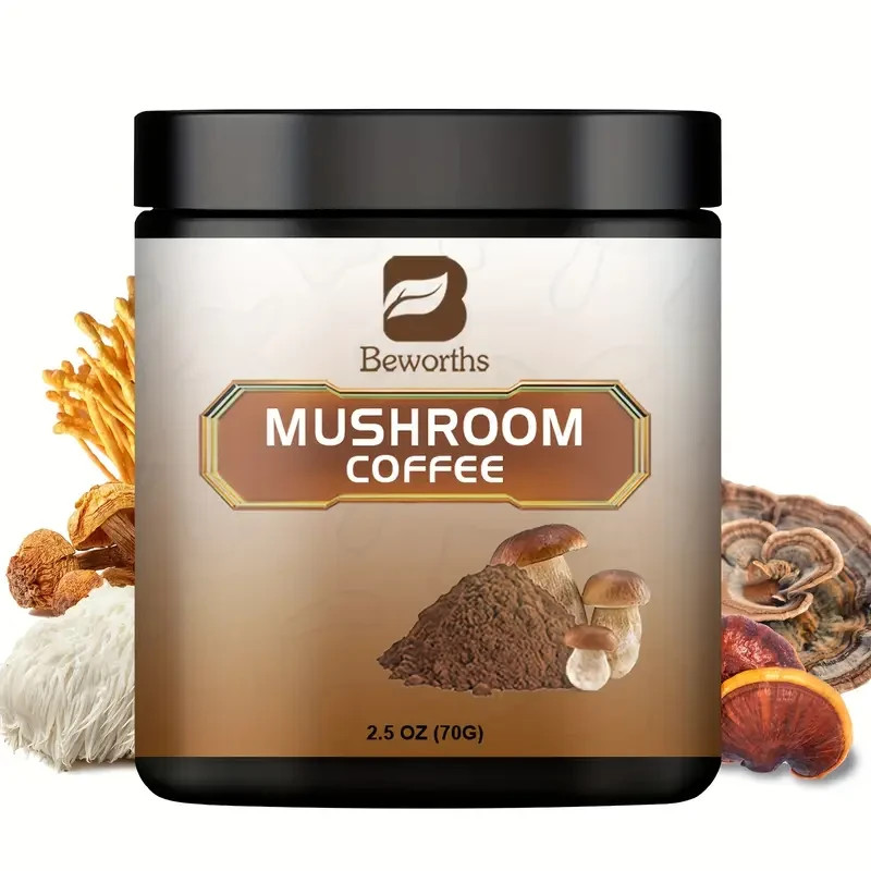 Mushroom Coffee with Multiple Extracts for Energy & Mental Clarity Boost
