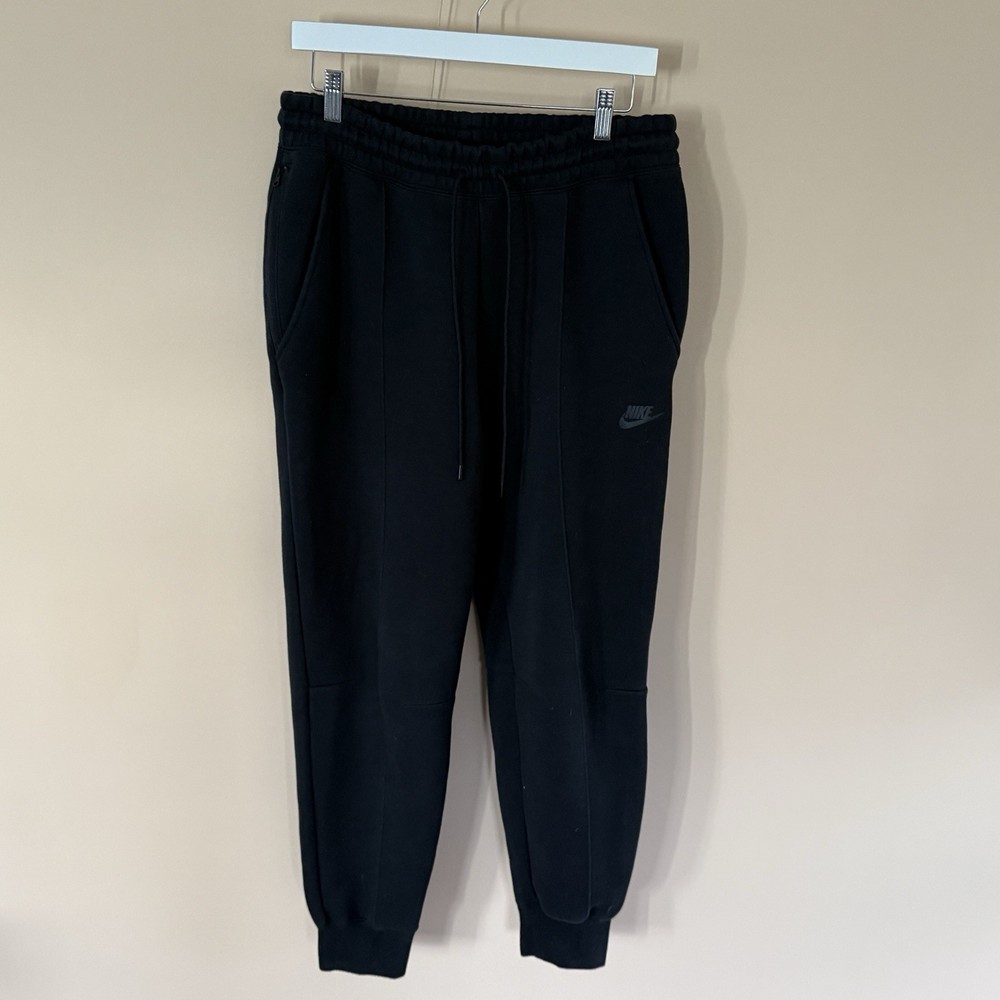 Nike Tech Fleece Joggers Black Sweatpants Pants Men's Size Medium M