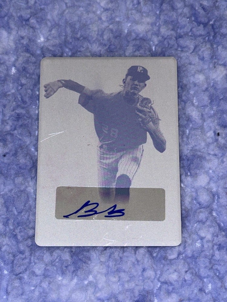 BLAKE BINDERUP 2021 LEAF PERFECT GAME MAGENTA PLATE AUTOGRAPH #1/1 TEXAS A&M