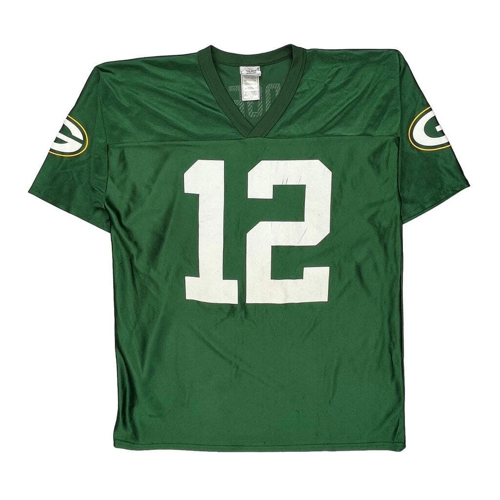 Green Bay Packers Nfl Football Football Jersey - Large Green Polyester