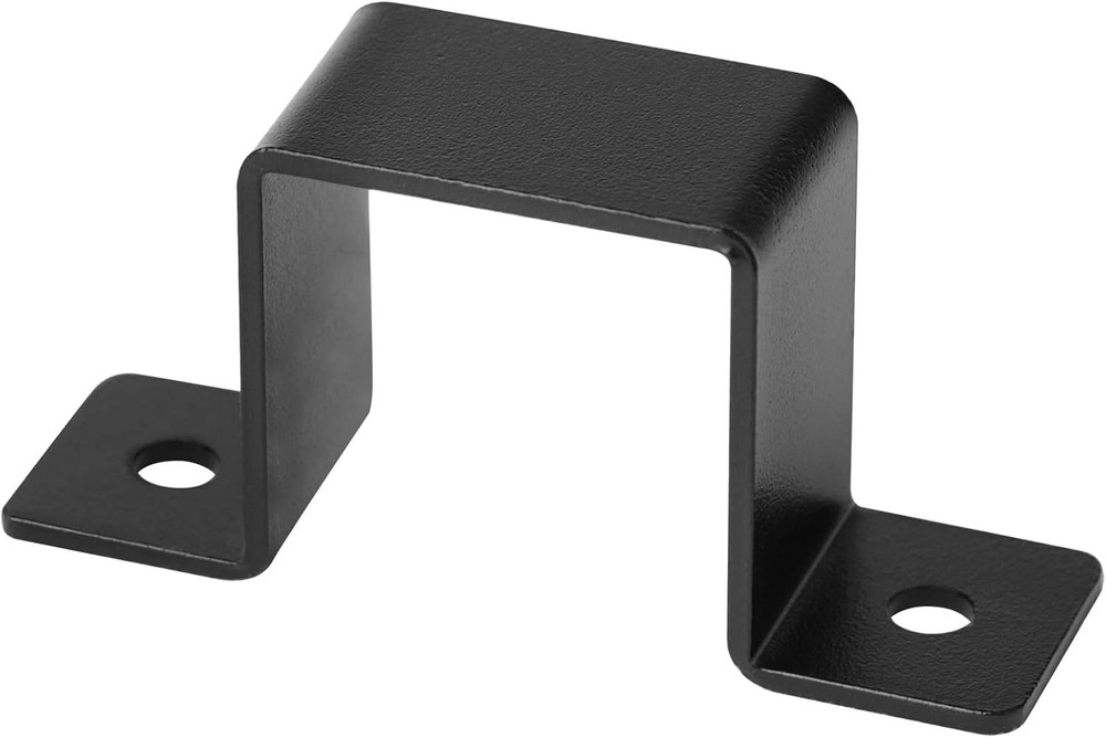 20 Pcs Black Square Tube Strap Clamps for 2x2x2 Frames
