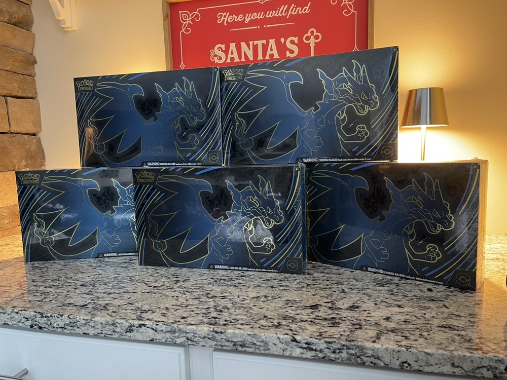 SEALED/NEW Pokemon Mega Charizard UPC Ultra Premium Collection - Lot Of 5