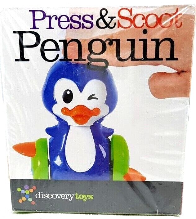Discovery Toys Educational Toy Press and Scoot Penguin NEW -  9+ months