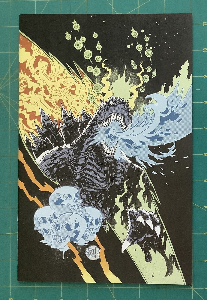 Godzilla Monsterpiece Theatre #1 Jim Mahfood 1:25 Variant Cover