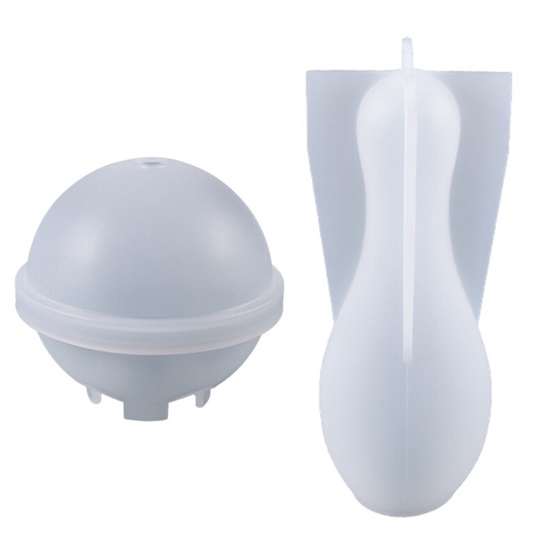 Fun Bowling Games Epoxy Resin Mold Handmade Ornaments Silicone DIY