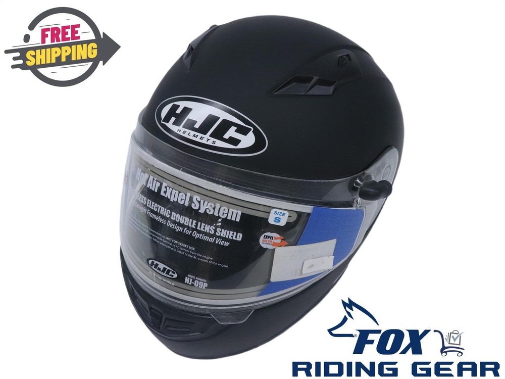 HJC CS-R3 Electric Snowmobile Helmet Matte Black Adult Small