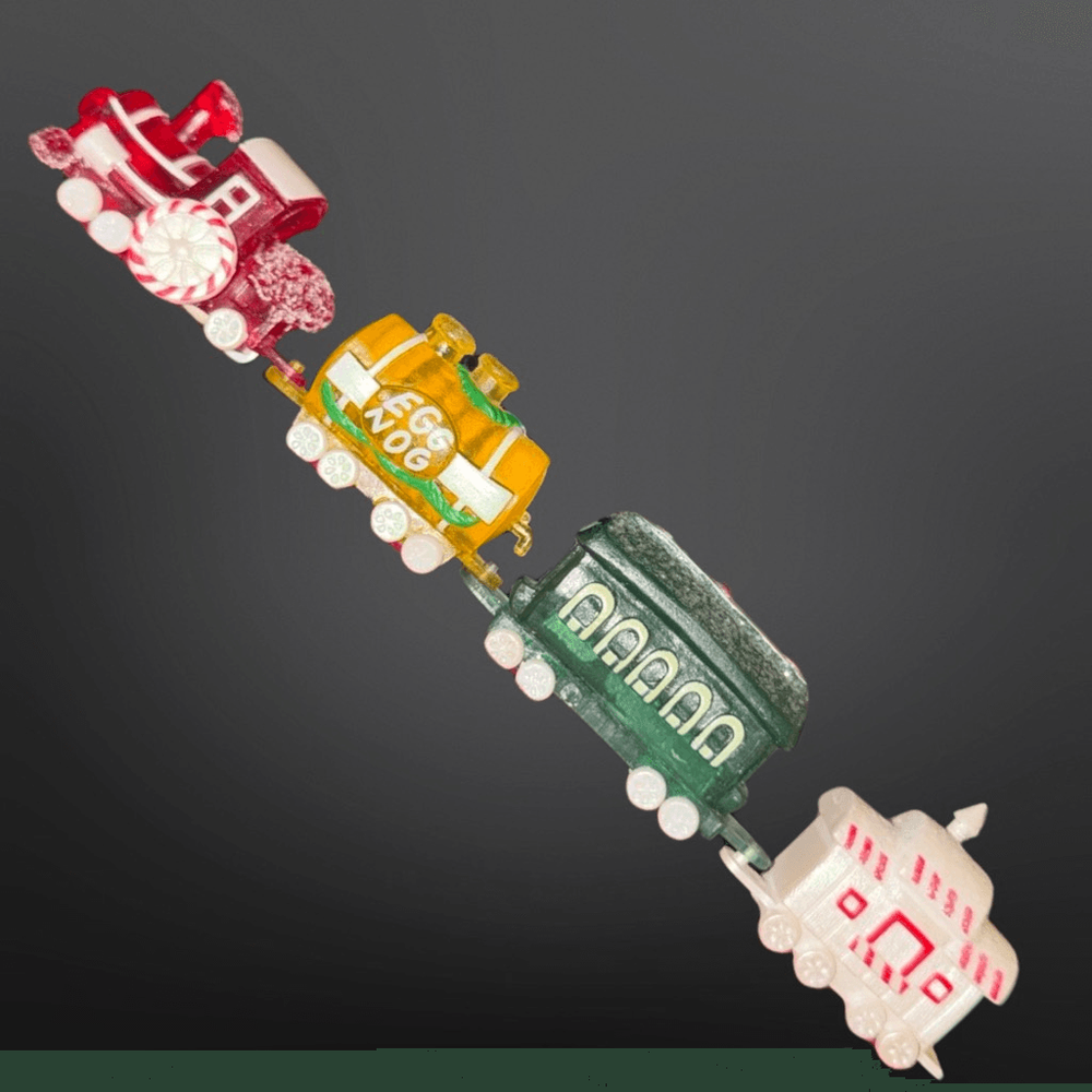 Hallmark Merry Miniature 1988/90 Train Engine Tank Car Train Candy Caboose B5