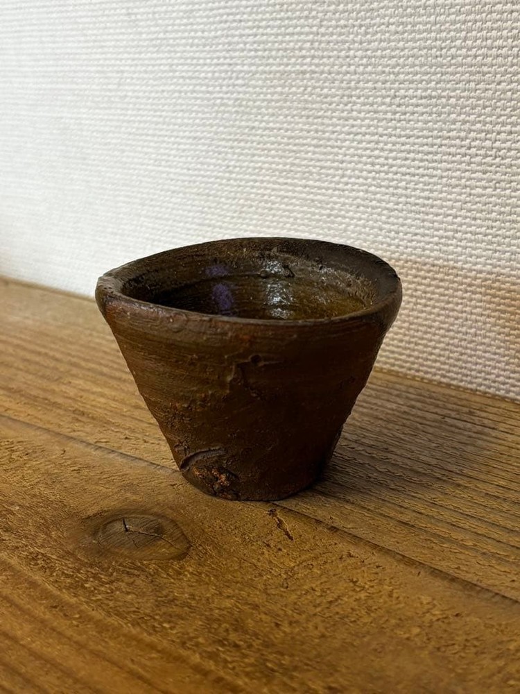 Sake Cup Bizen Harada Juroku Same box