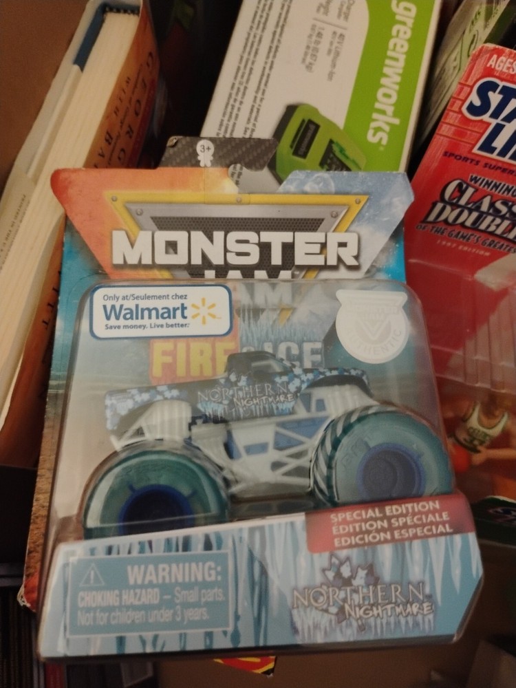 Spin Master Monster Jam Northern Nightmare Fire And Ice