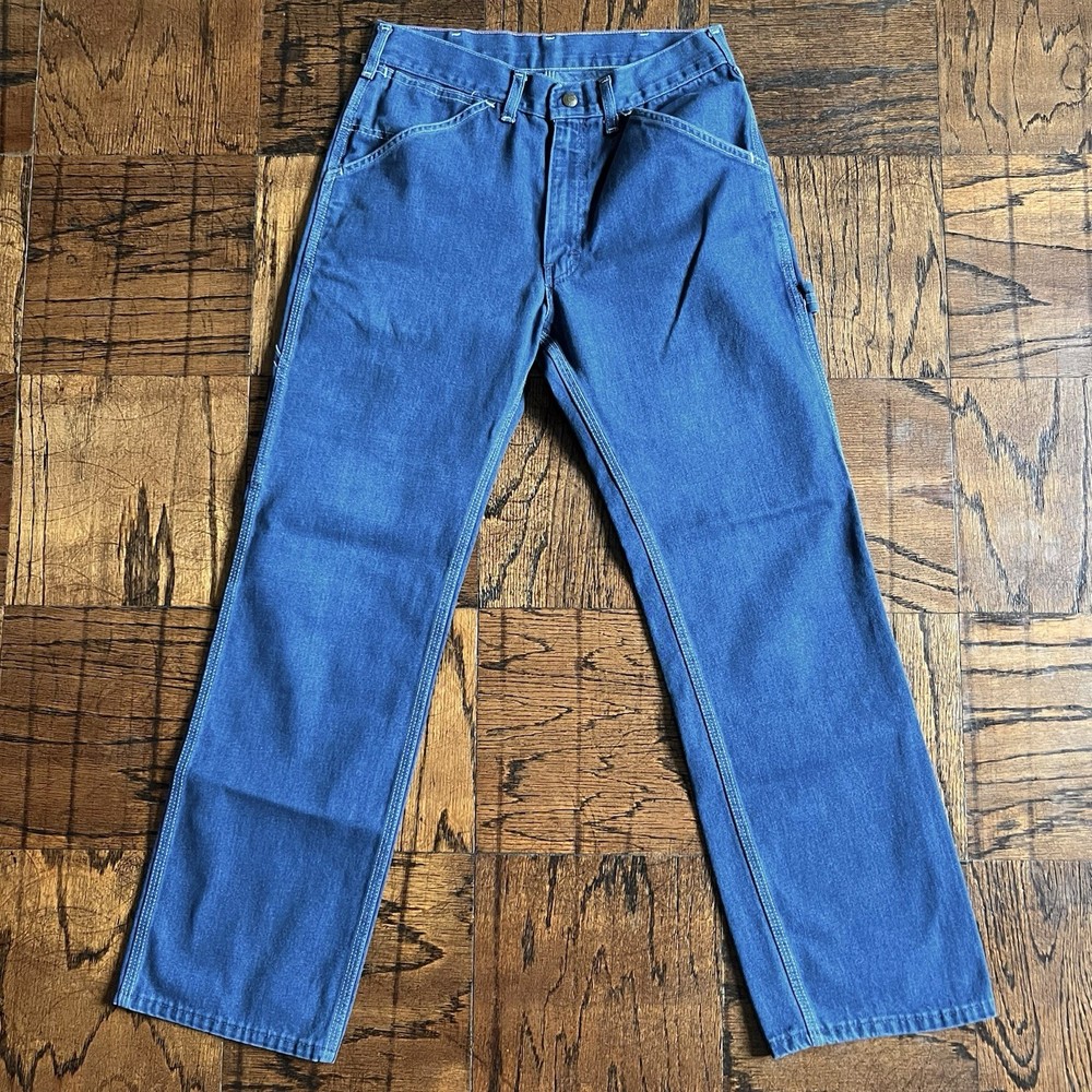 Vintage 80s Sears Carpenter Denim Jeans Men’s 29 Dark Wash