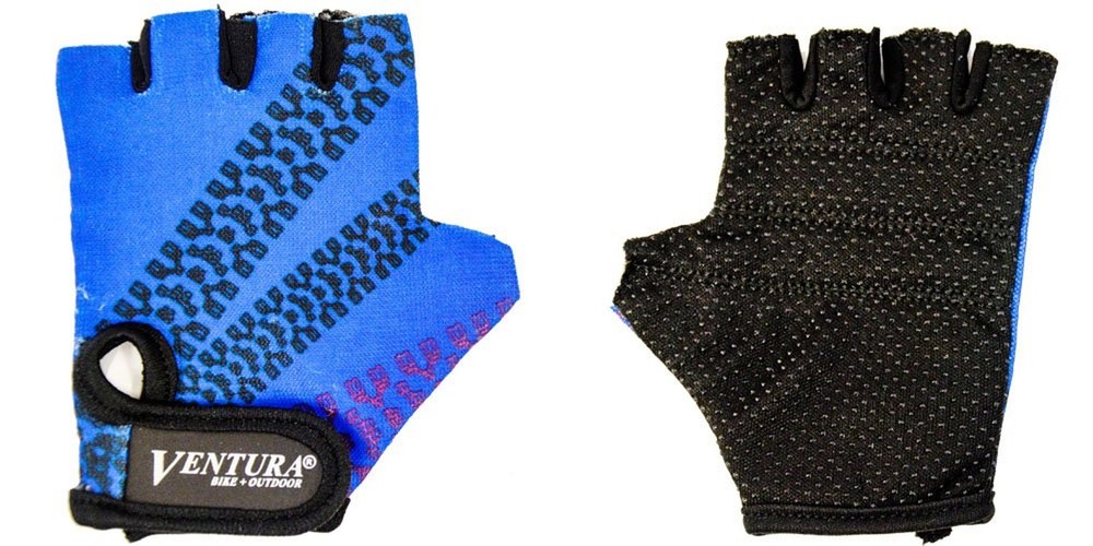 Ventura Children's Non-Slip Knob Gloves Blue