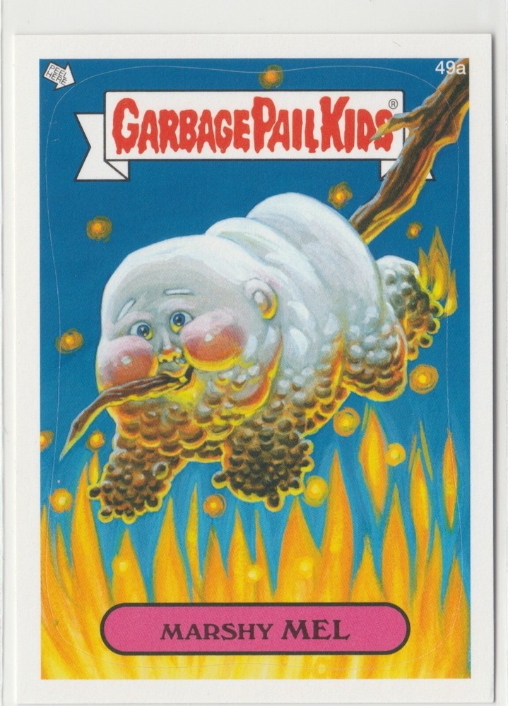 Marshy Mel #49a Garbage Pail Kids GPK 2012 Series 1 BNS1 Brand New