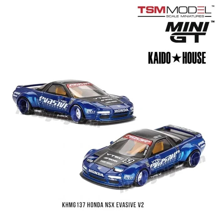 MINI GT X KAIDO HOUSE 1/64 KHMG137 HONDA NSX EVASIVE V2
