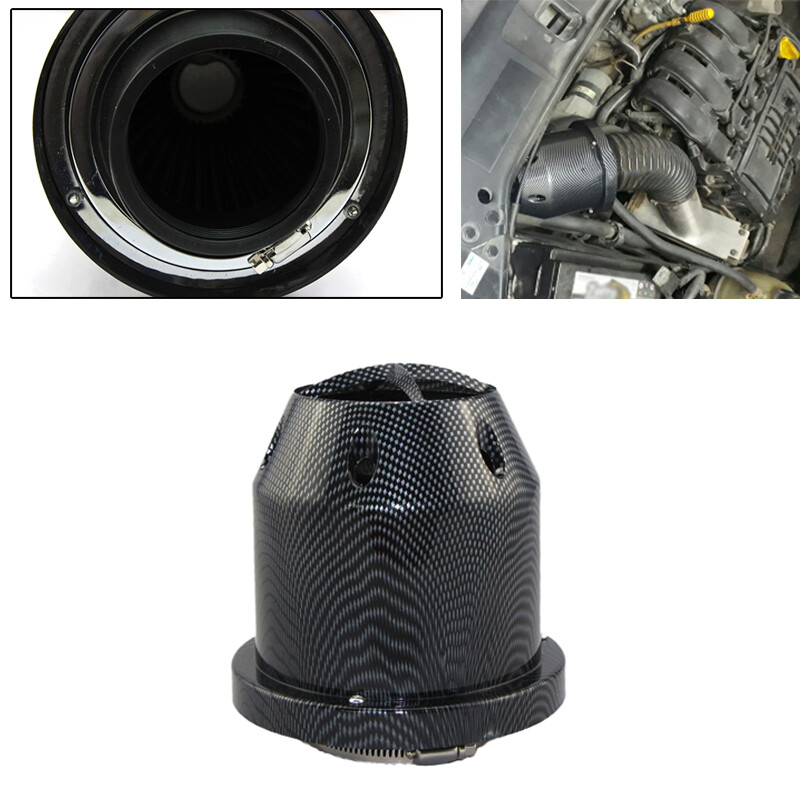 3inch 76mm Car SUV High Flow Cold Air Intake Filter Cleaner Mushroom Head 1PCS
