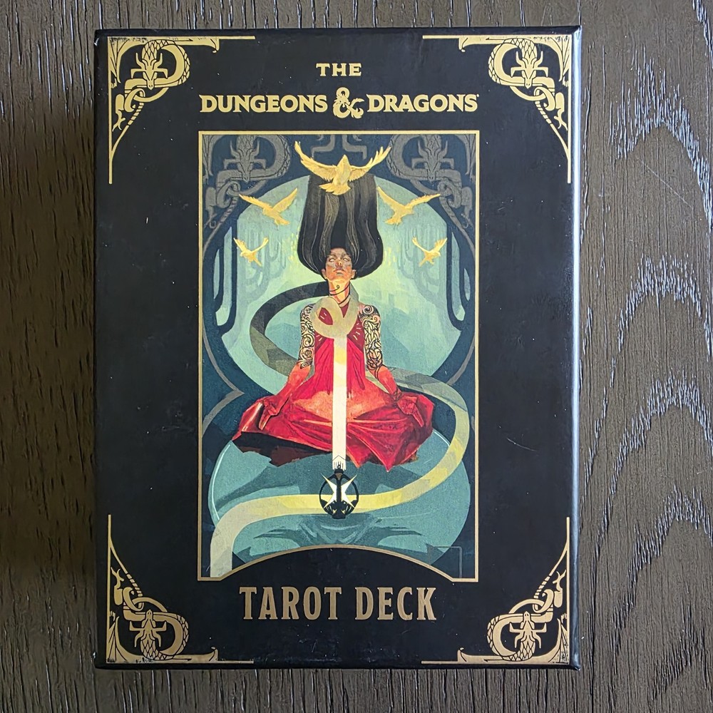 Dungeons and Dragons 78-Card Tarot Deck with Guidebook Official D&D Licensed 2022 UK Edition