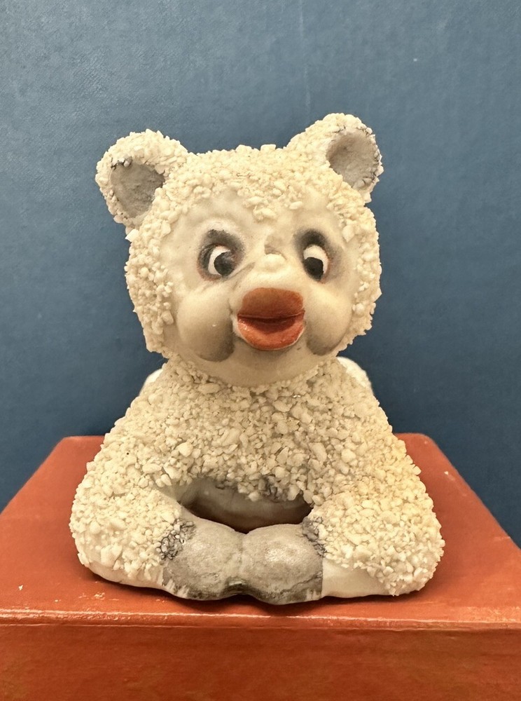 Vintage 1950s Japan snow baby polar bear figurine