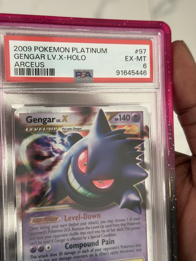 Gengar Lv.X 97/99 Arceus Holo Rare Pokemon Card