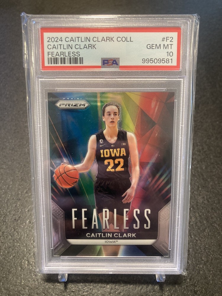 Caitlin Clark Collection 2024 FEARLESS #F2 PSA 10