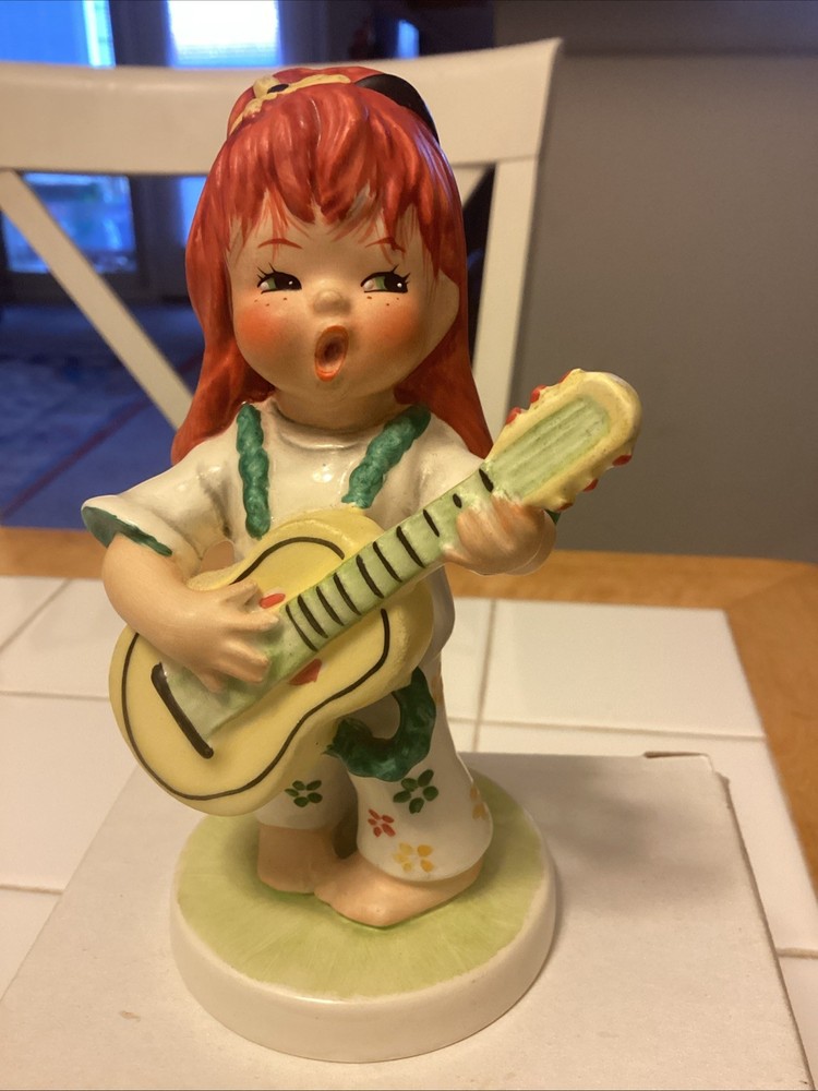 Goebel  Red Head Swinger 1964 Figurine 6 Inches