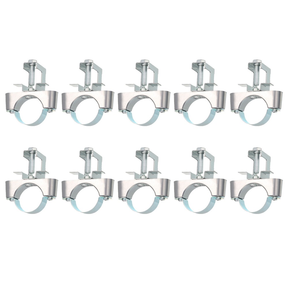 10Pcs Conduit Hanger with Beam Clamp Pipe Support Bracket Fit for 1-5/8