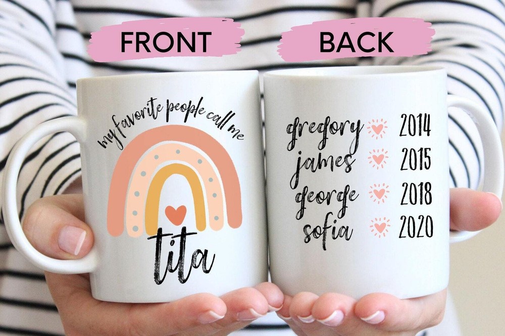 Personalized Tita Gift My Favorite People Call Me Tita Tita Mug Gift For Tita