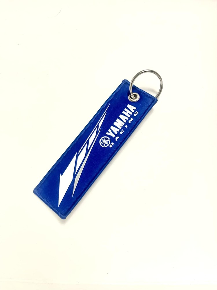 Yamaha Racing key tags with rings
