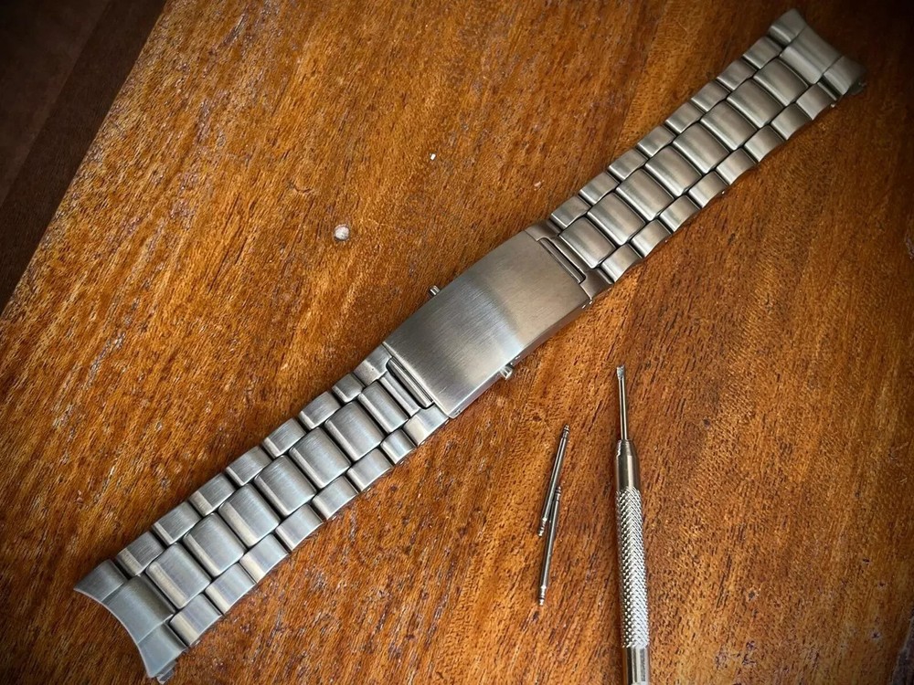 20-22mm Solid Stainless Steel Omega Seamaster Planet Ocean Bracelet Band