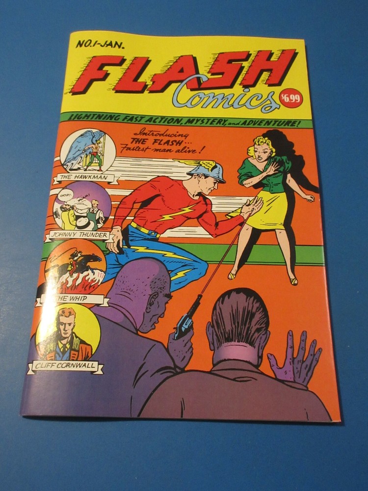 Flash Comics #1 Facsimile Reprint Key NM Gem Wow