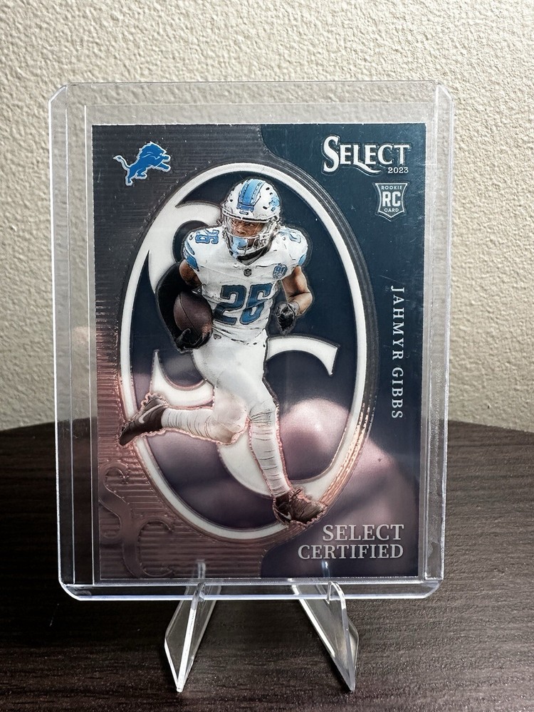 2023 Panini Select - Select Certified Rookies #CRO-JGI Jahmyr Gibbs (RC)