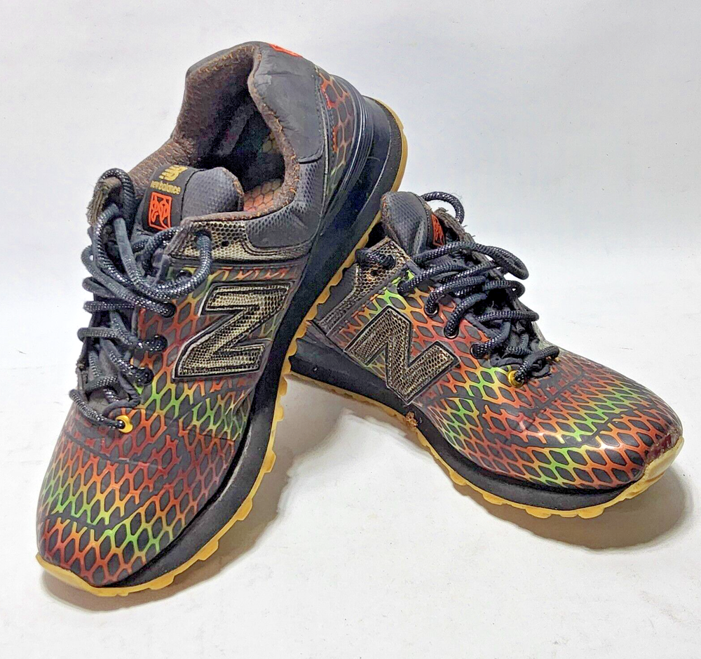 New Balance Sneakers 10 Mens 2013 Year of the Snake 574 ML574TSN Rainbow