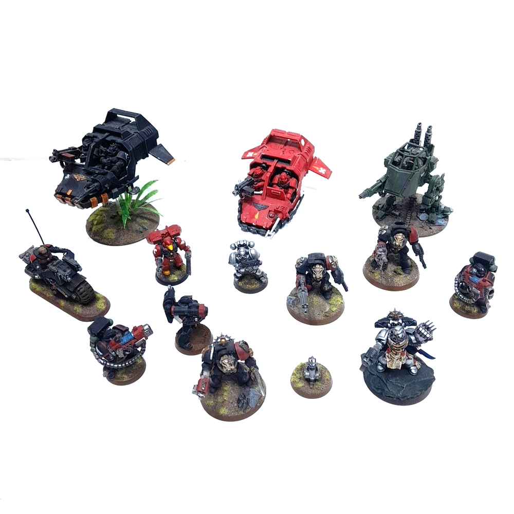 Warhammer 40k. Space Marine Bundle  job lot very NICE PAINTED