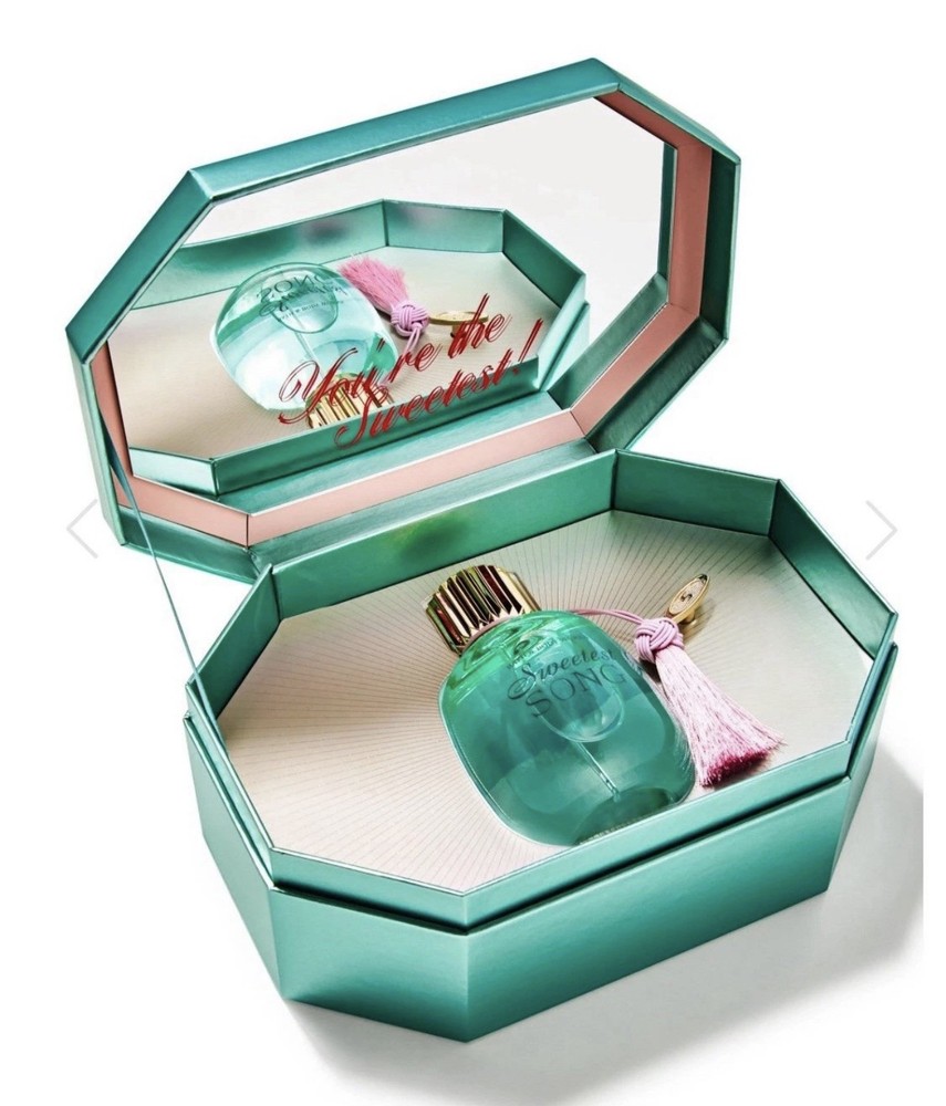 Bath & Body Works SWEETEST SONG Perfume In Original Music Box Brand New