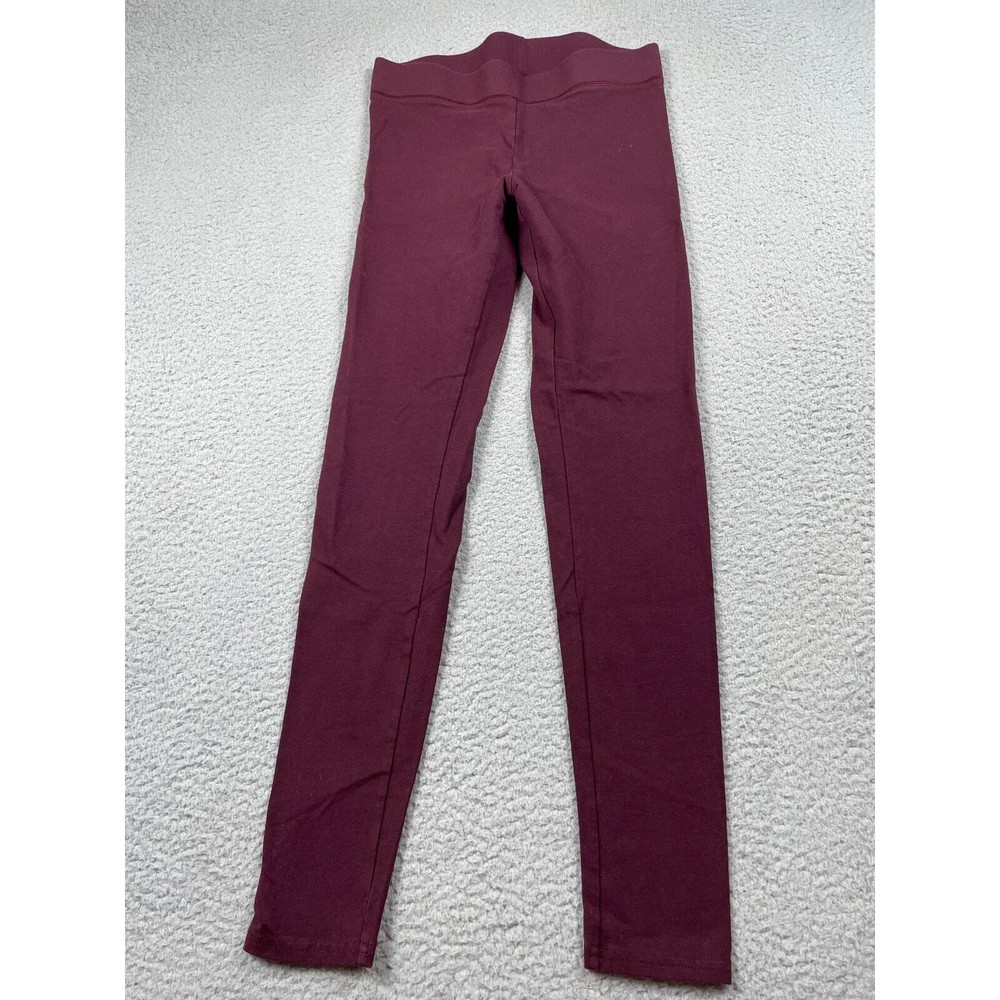Aerie Womens Burgundy Leggings Size S Soft Stretchy Comfort Fit