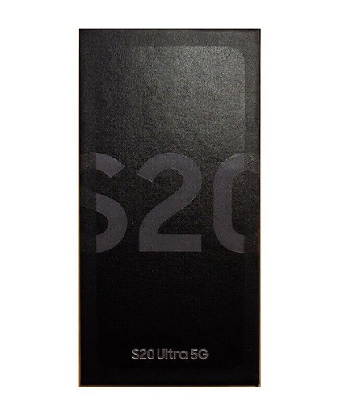 NEW SEALED Samsung Galaxy S20 Ultra 5G SM-G988U1 128GB Factory Unlocked GSM+CDMA