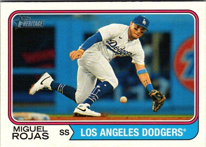 2023 Topps Heritage High Number - #523 Miguel Rojas