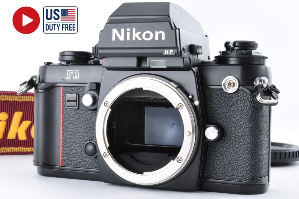 US Duty Free [Near MINT w/Strap] Nikon F3 HP Body 35mm Film Camera Overhaul #169
