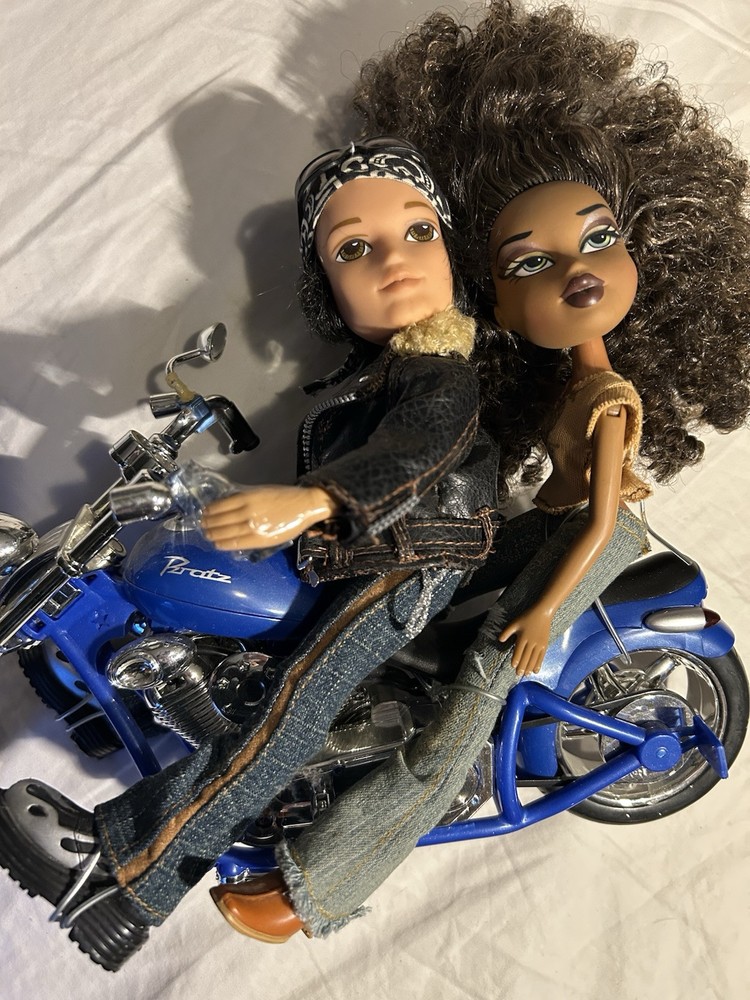 bratz boyz motorcycle And Cade Doll