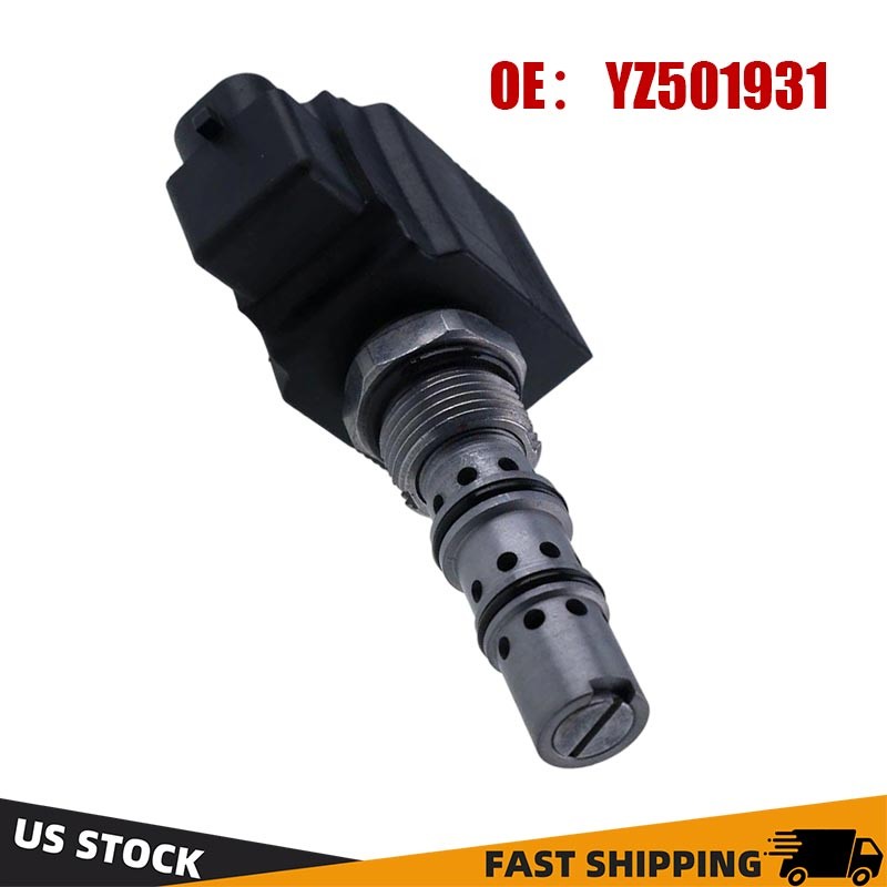 24V Solenoid Valve YZ501931 Fit John Deere 770C 770G 772G 670C 670D 670G 672G
