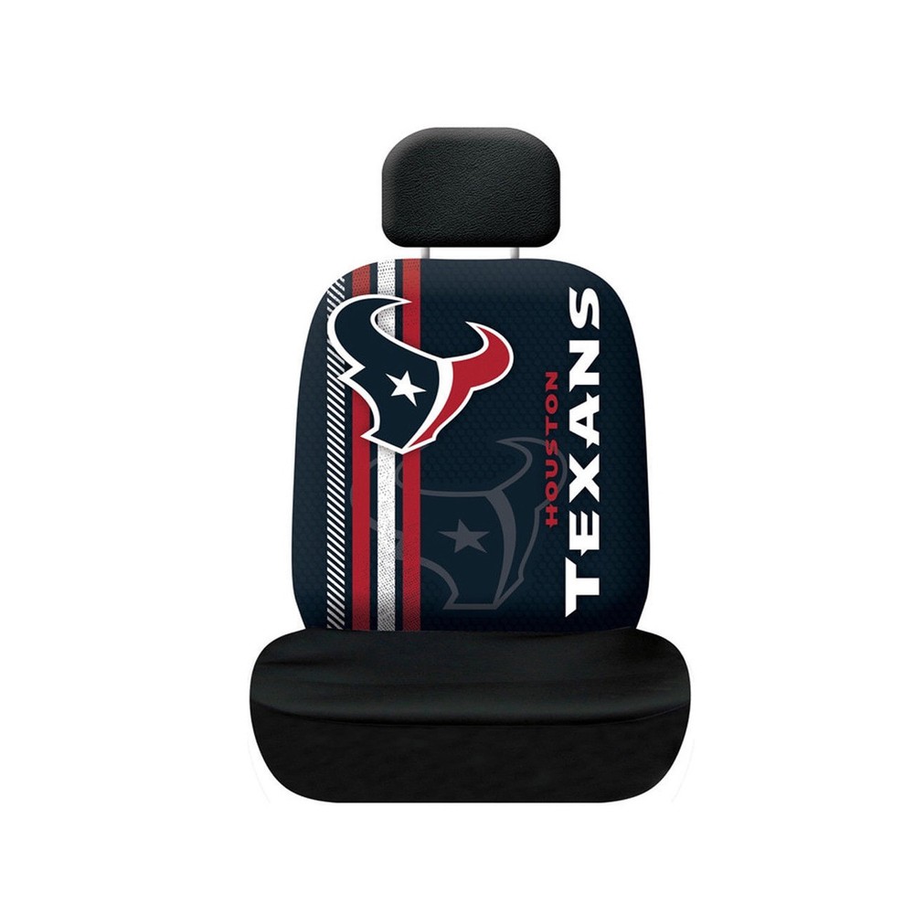 1 Pc Football Houston Texans Low Back Front Seat Cover Universal Fit