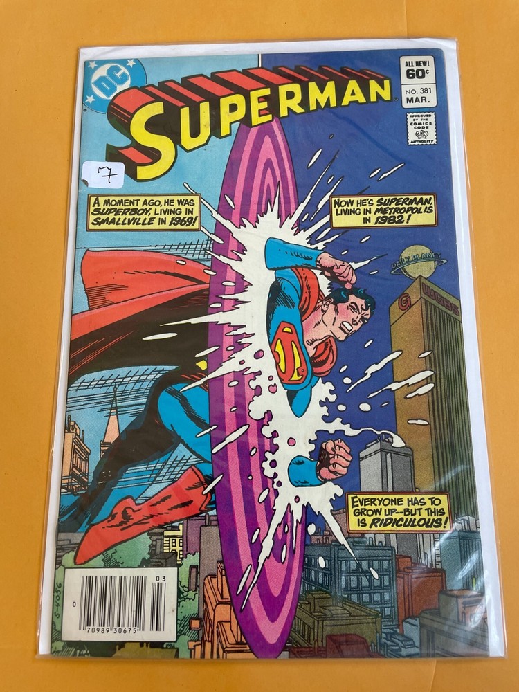 Superman #381 1983 DC Comics