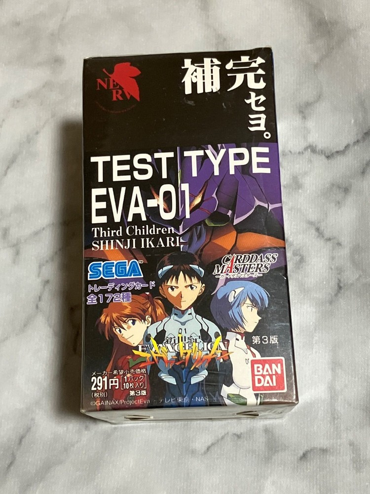 Neon Genesis Evangelion Carddass Masters 1BOX EVA
