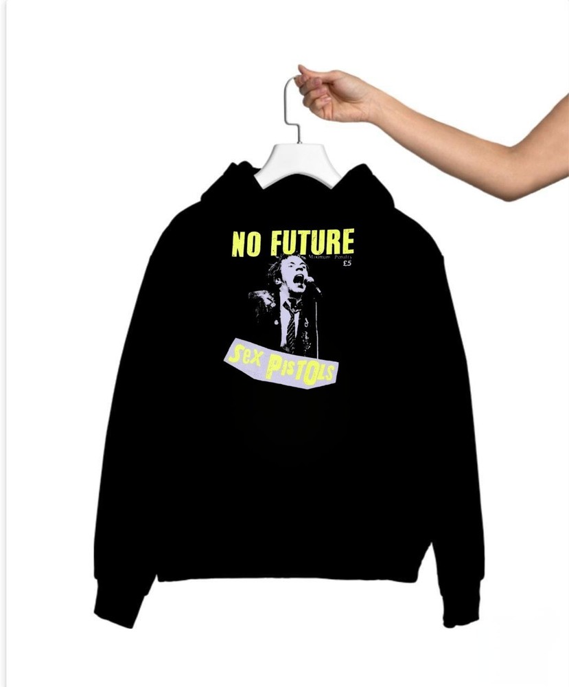 Sex Pistols No Future Graphic Print Unisex Mens Sweatshirt Hoodie S M L XL 234XL